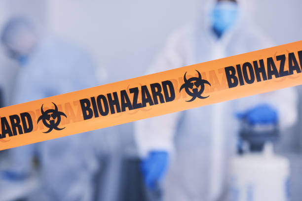 Professional Trauma Scene Cleanup technician working in Larkspur, CA